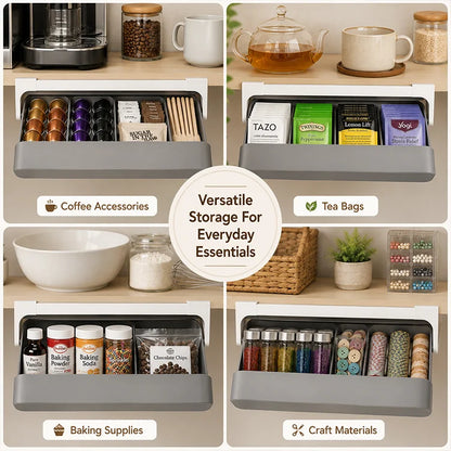 Wall-Mounted Spice Rack Organizer – Kitchen Seasoning Storage Shelf