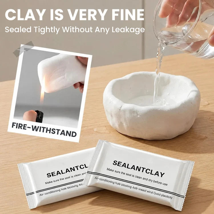 Moldable Sealant Putty – Self-Curing Wall Hole & Gap Sealer