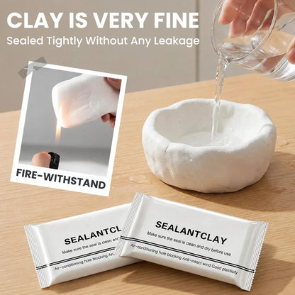 Moldable Sealant Putty – Self-Curing Wall Hole & Gap Sealer