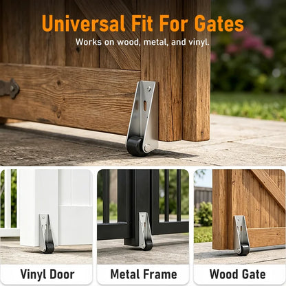 Universal Door Sag Repair Roller – Heavy-Duty Bearing Support Wheel for Wooden Doors, Gates & Furniture Mobility