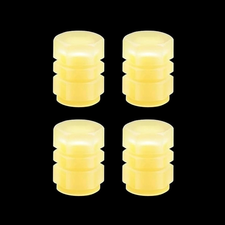 Luminous Tire Valve Stem Caps – Universal Fluorescent Wheel Accessories For Cars, Bikes & Motorcycles