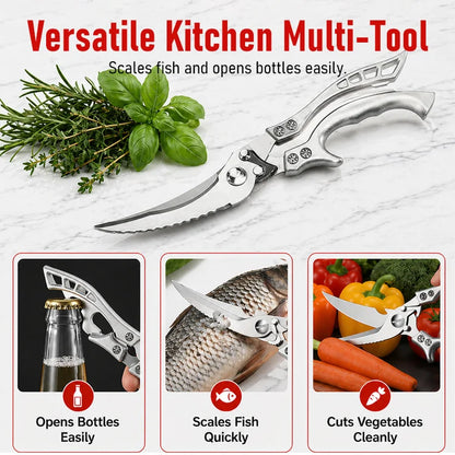 ✂️ TitanCut™ Heavy-Duty Kitchen Poultry Shears