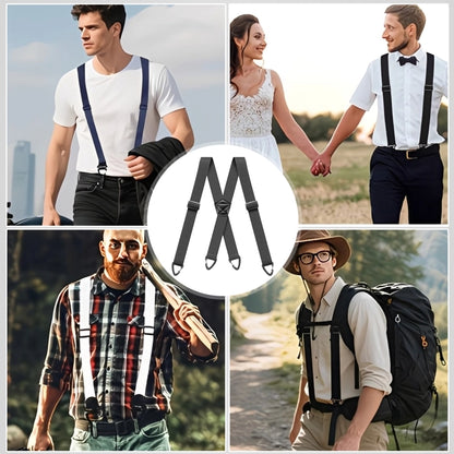 🕴️ Men's Tactical Hook Suspenders