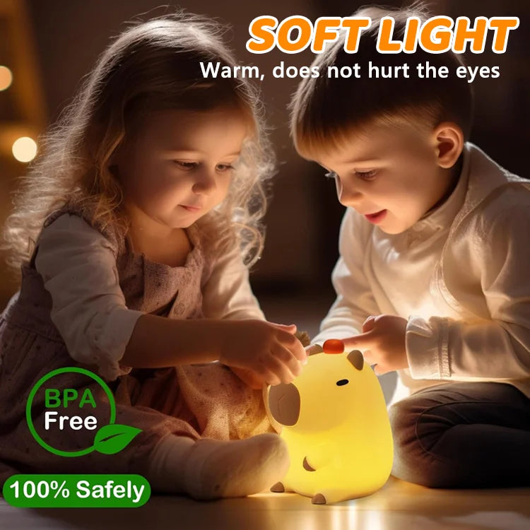 Silicone Capybara Night Light