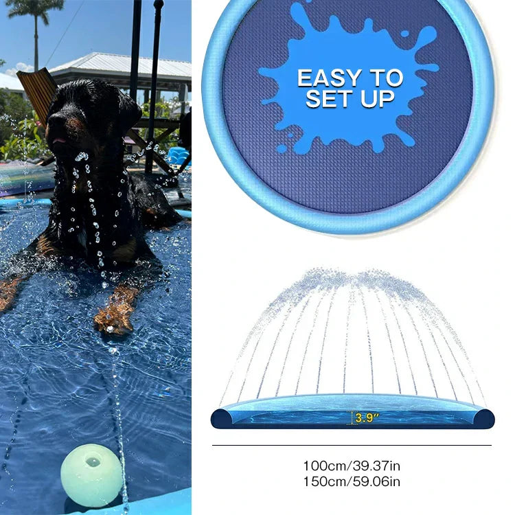 PawfectPal  - Dog Sprinkler Pool
