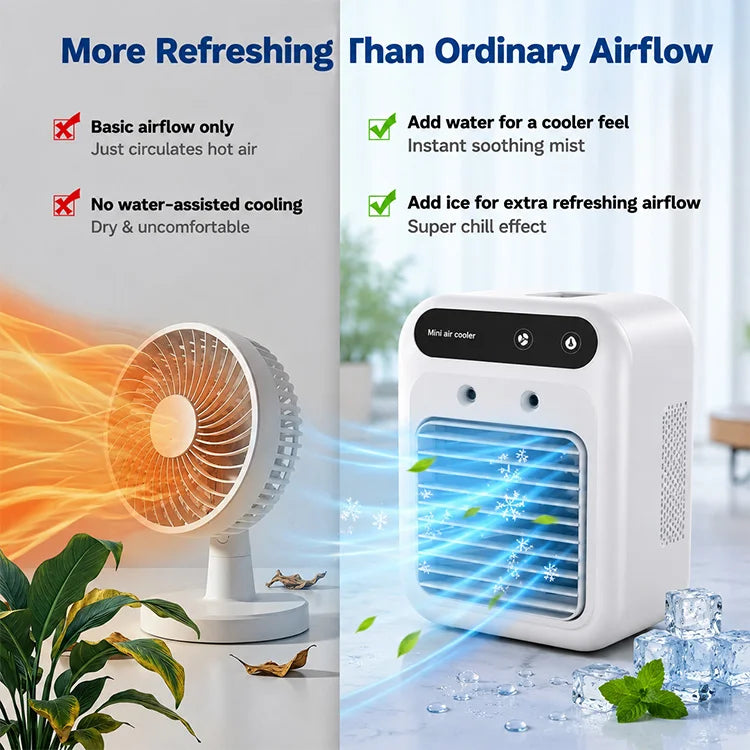 ❄️ PolarNest™ Portable Air Cooler & Humidifier