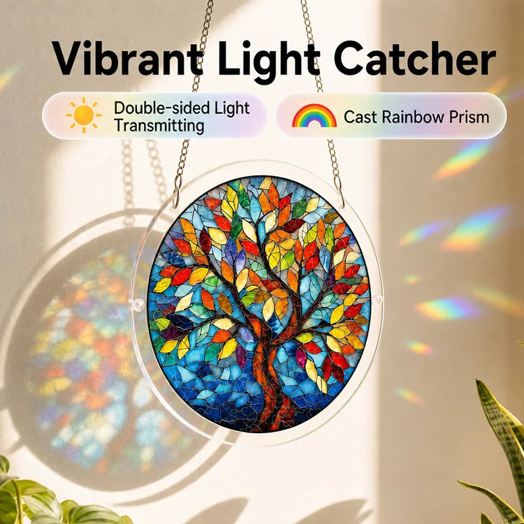 🌈 Sunlit Stained Glass Acrylic Suncatcher Puzzle