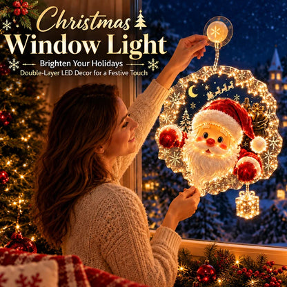 🔥 Last Day 50% OFF🔥🎄Christmas Suction Cup Window Light