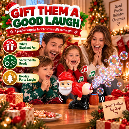 Christmas Character Bubble Machine – Music, Lights & Automatic Bubbles