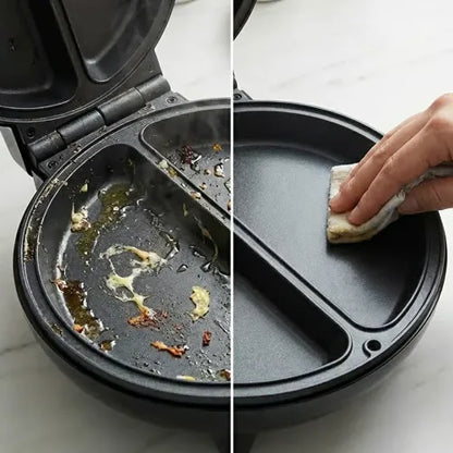 🍳 360° Dual-Chamber No-Flip Omelet Maker