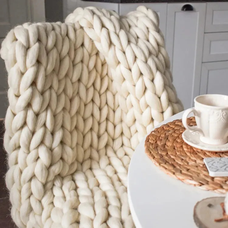 Kazeso™ Chunky Knit Weighted Blanket