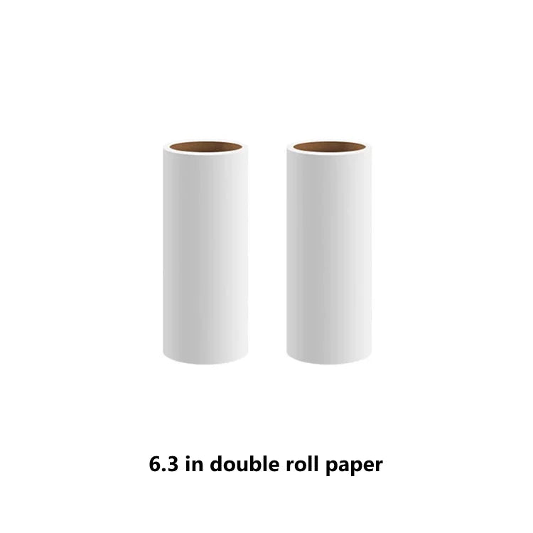 Pet Hair Remover Long Handle Sticky Lint Roller For Floors, Carpets & Furniture
