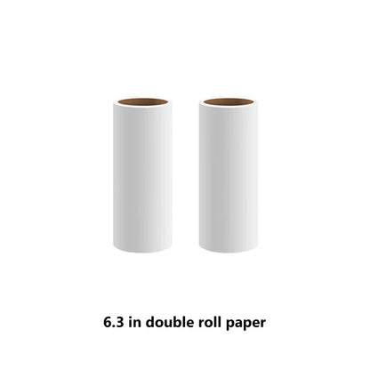 Pet Hair Remover Long Handle Sticky Lint Roller For Floors, Carpets & Furniture