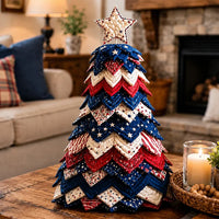 Patriotic Christmas Tree