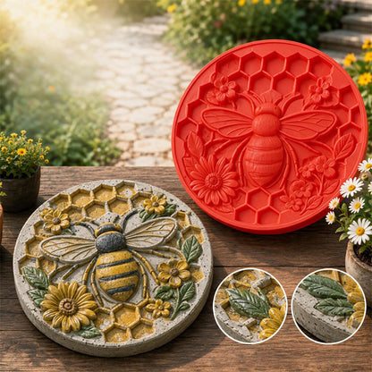 DIY Sunflower Garden Path Mold – Reusable Concrete Stepping Stone Maker