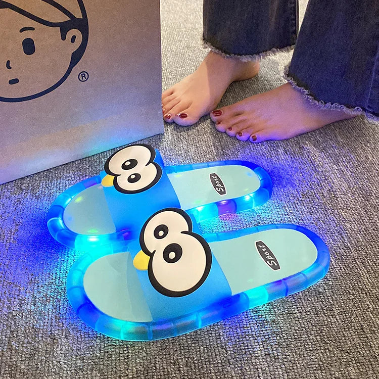✨ LED Light-Up Slide Slippers