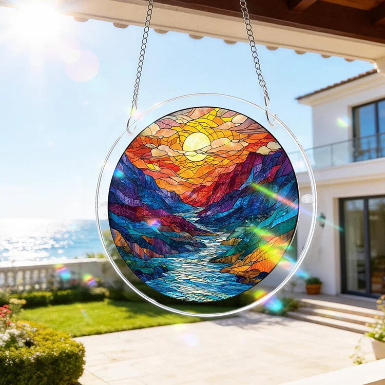 🌈 Sunlit Stained Glass Acrylic Suncatcher Puzzle