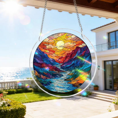 🌈 Sunlit Stained Glass Acrylic Suncatcher Puzzle