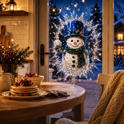 3D Christmas Window Decals – Shattered Glass Holiday Stickers
