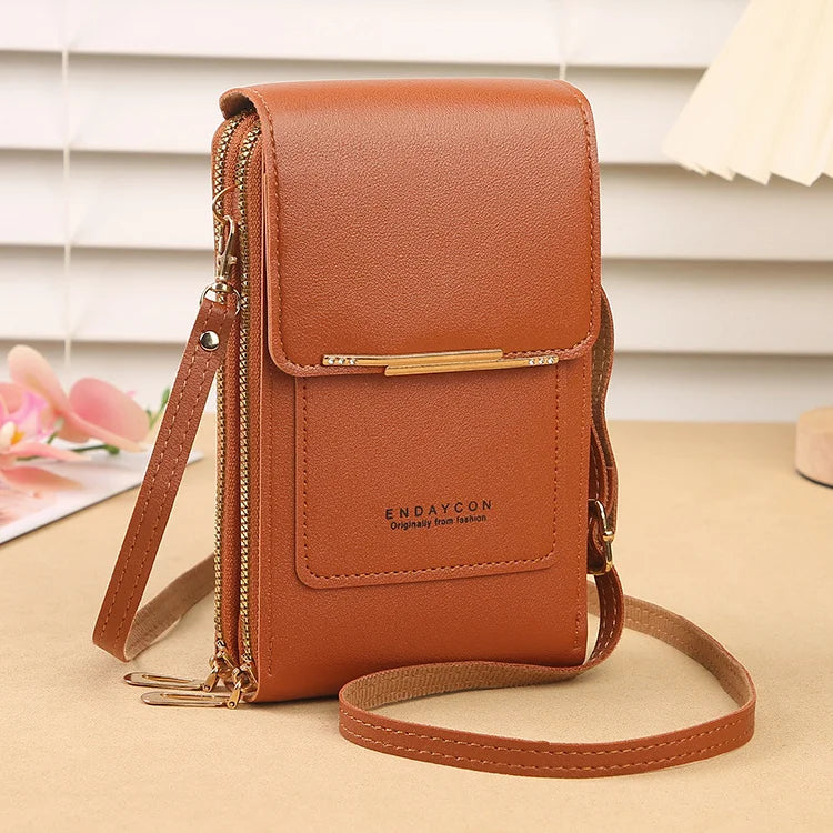 Touchscreen RFID Crossbody Phone Bag