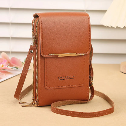 Touchscreen RFID Crossbody Phone Bag