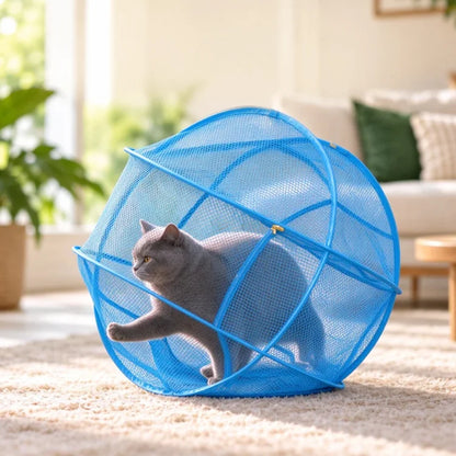 Portable 360° Cat Playpen
