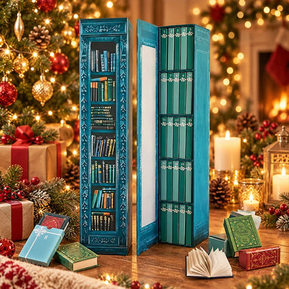 Readable Christmas Book Ornaments - 25 Mini Books