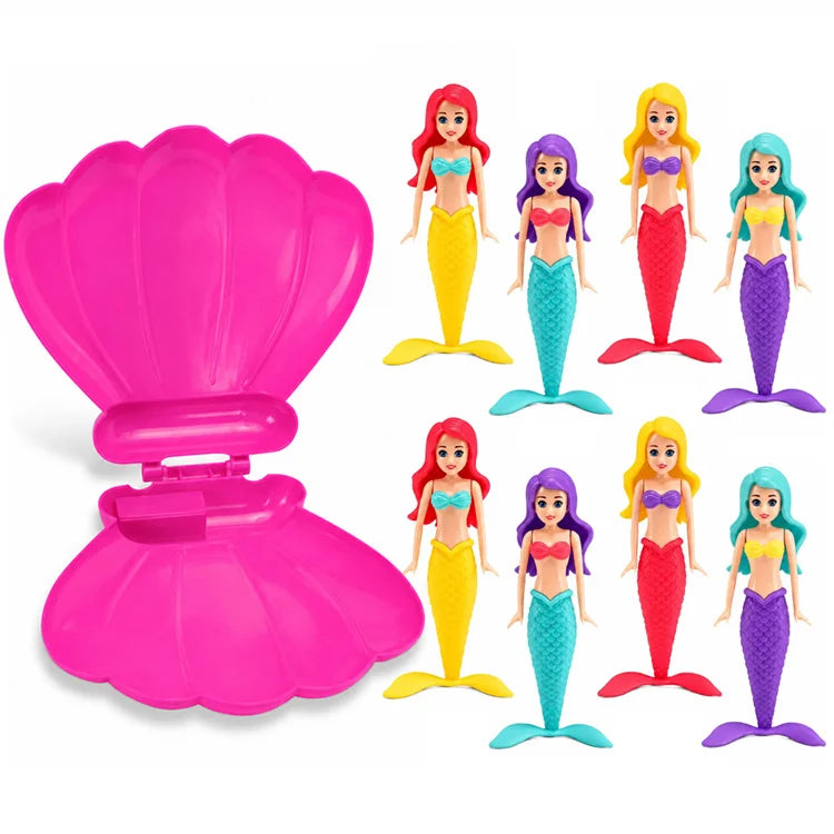 Spinning Mermaid Dive Toy Set – Floating Pool & Bath Water Game for Kids