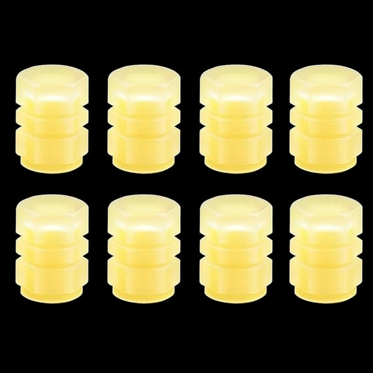 Luminous Tire Valve Stem Caps – Universal Fluorescent Wheel Accessories For Cars, Bikes & Motorcycles