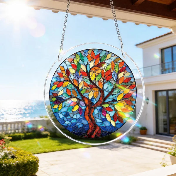 🌈 Sunlit Stained Glass Acrylic Suncatcher Puzzle