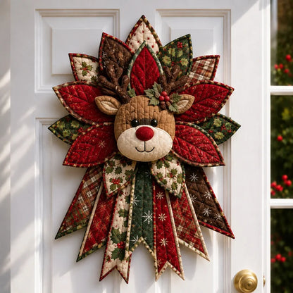 DIY Christmas Quilted Door Hanger Sewing Kit – 3D Holiday Decor