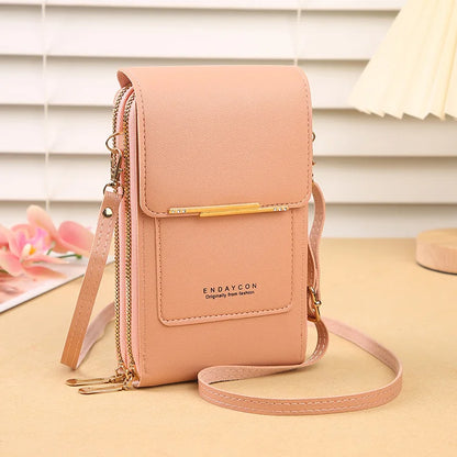 Touchscreen RFID Crossbody Phone Bag
