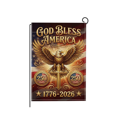 🇺🇸 FreedomLegacy - 250th Anniversary Garden Flag (1776–2026 Edition)