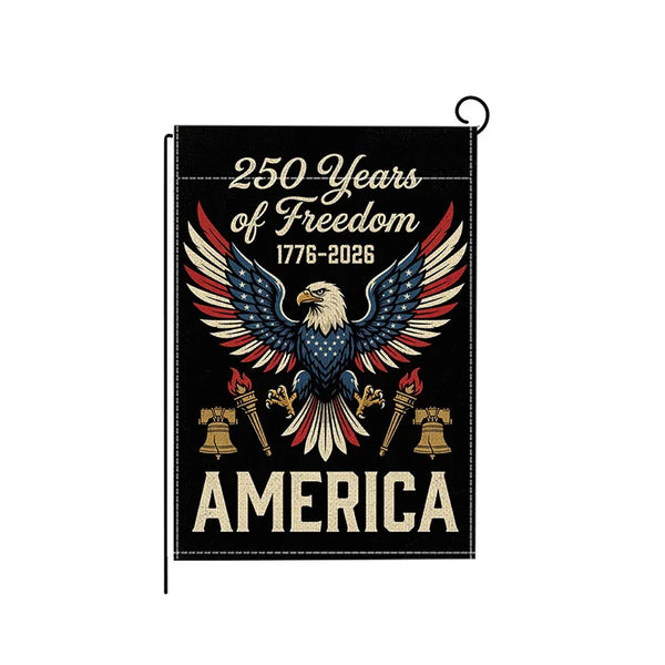 🇺🇸 FreedomLegacy - 250th Anniversary Garden Flag (1776–2026 Edition)
