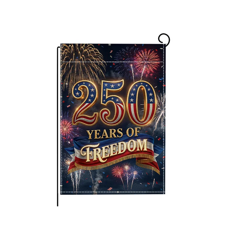 🇺🇸 FreedomLegacy - 250th Anniversary Garden Flag (1776–2026 Edition)