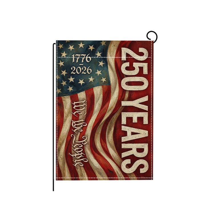 🇺🇸 FreedomLegacy - 250th Anniversary Garden Flag (1776–2026 Edition)