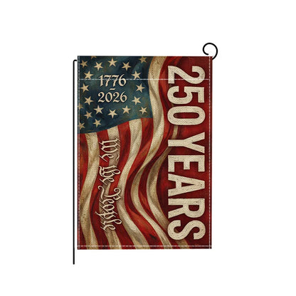 🇺🇸 FreedomLegacy - 250th Anniversary Garden Flag (1776–2026 Edition)