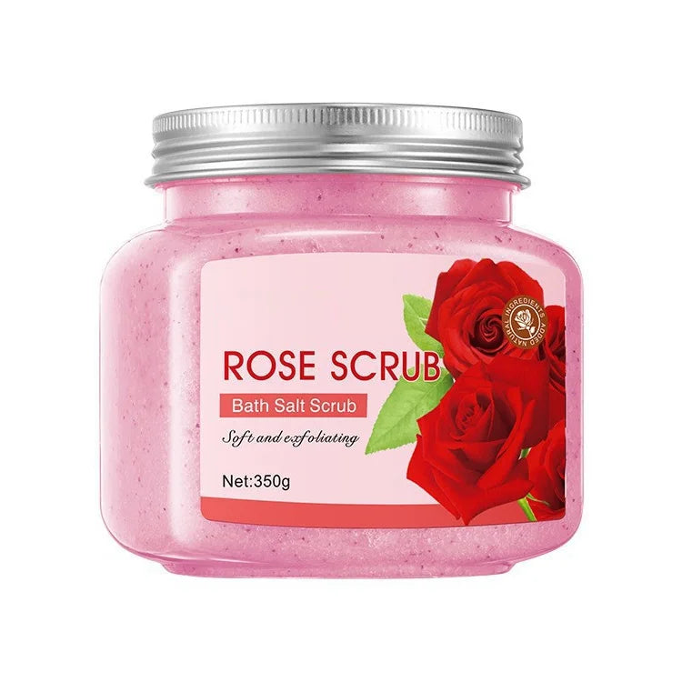 Exfoliating Body Salt Scrub – Deep Cleansing, Rough Skin Smoothing & Moisturizing Body Polish