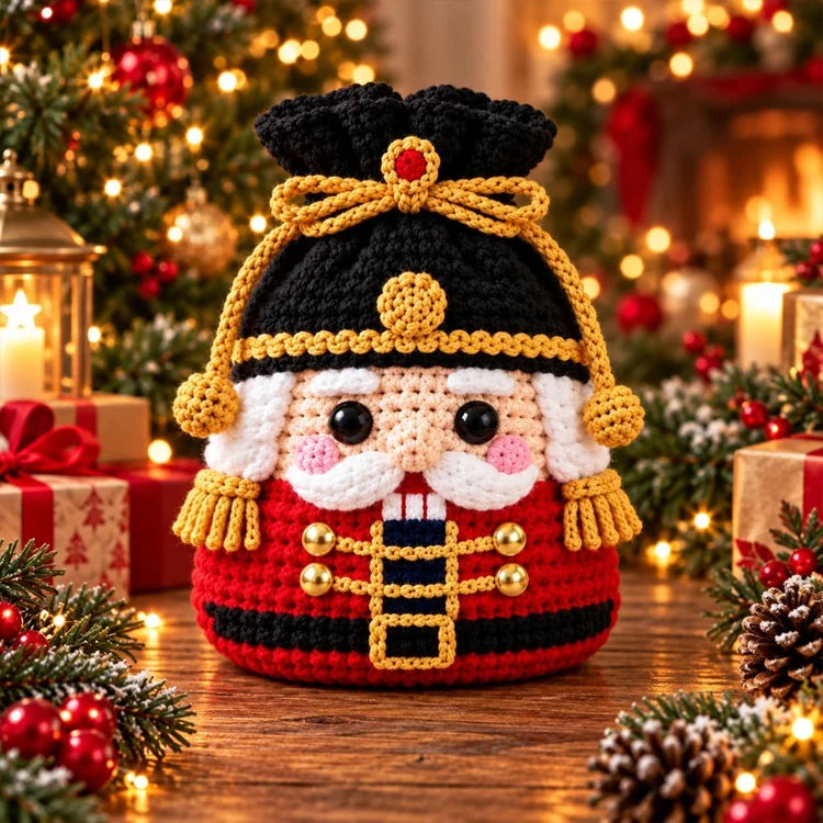 🔥Last Day 50% OFF 🔥Christmas Crochet Gift Pouch DIY Kit