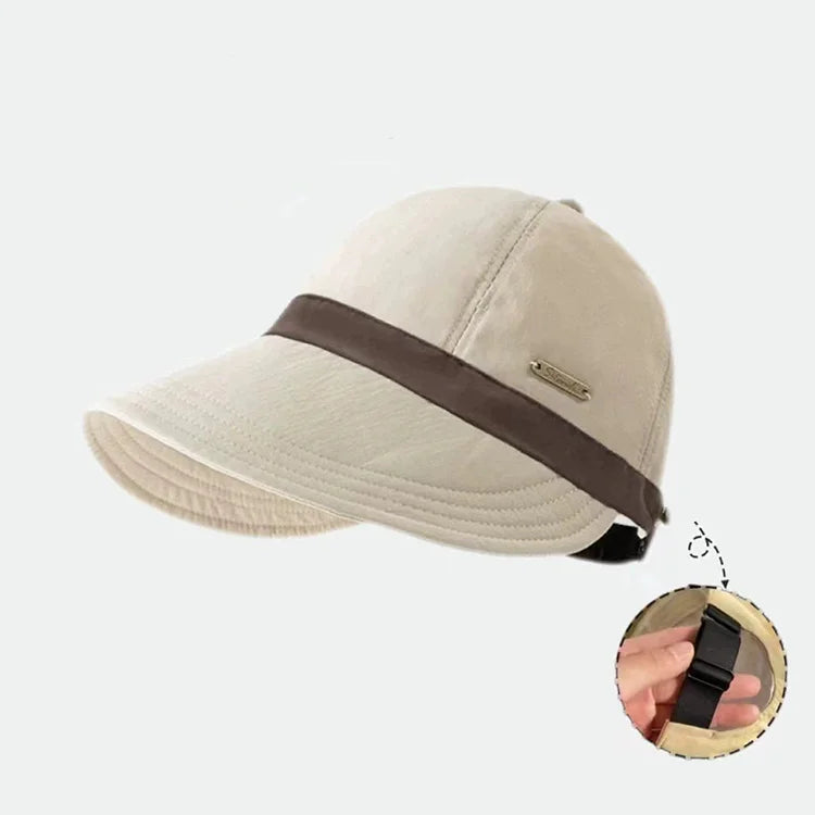 Women's UPF 50+ Foldable Mesh Sun Hat with Extended Wide Brim