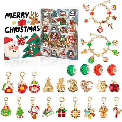 24-Day Christmas Charm Bracelet Advent Calendar
