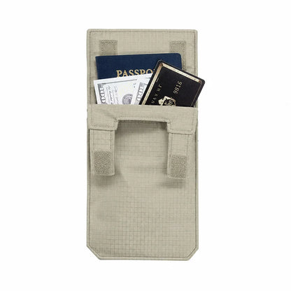 2-in-1 Hidden Waist Pouch – Slim Travel Wallet & Coin Purse