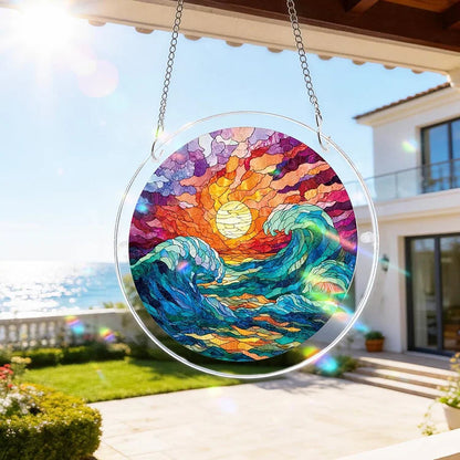🌈 Sunlit Stained Glass Acrylic Suncatcher Puzzle