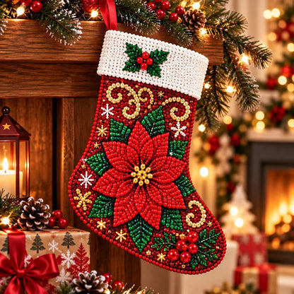 DIY Diamond Painting Christmas Stocking Kit – 6 Festive Holiday Designs