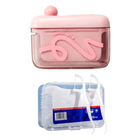 🩷 Pink Dispenser + 50 Floss Picks